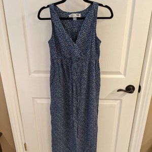 Maternity and nursing maxi dress